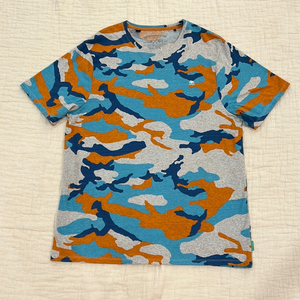 Buffalo David Bitton Men's Short Sleeve Light Vintage Wash Tee